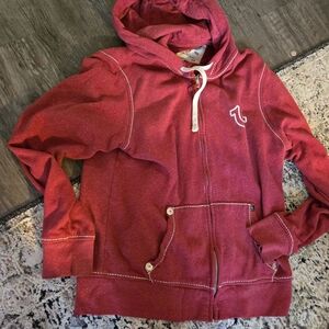 True Religion Brick Red Hoodie